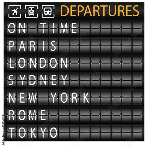 An image of a departure board.