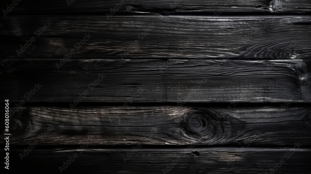 Black wooden planks background. Backdrops of wooden planks. Created with Generative AI technology. Black wooden planks background. Backdrops of wooden planks. Created with Generative AI technology.