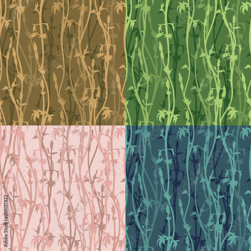 seamless floral texture, this  illustration may be useful  as designer work