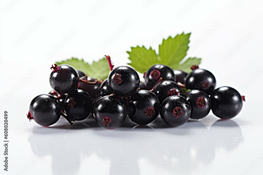 Appetizing tasty black currant. The concept of proper nutrition and vitamins in the crop. AI generated, human enhanced. Appetizing tasty black currant. The concept of proper nutrition and vitamins in the crop. AI generated, human enhanced.