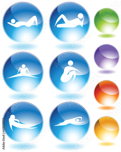 Free Download Lazy crystal icon isolated on a white background. - GFXLoad