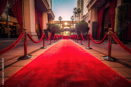 red carpet in Los Angeles