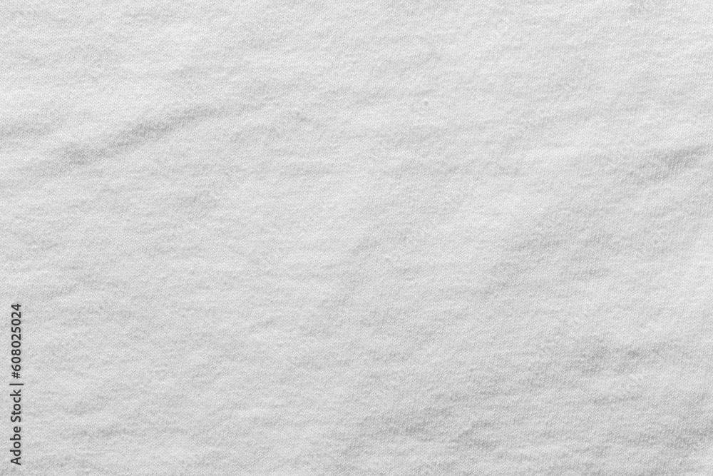 Fototapeta premium White color fabric cloth polyester texture and textile background.