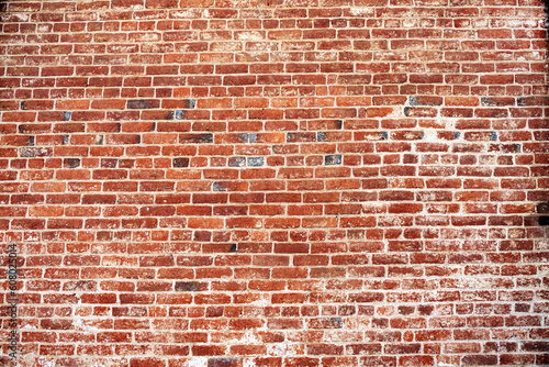 brick wall, old red brick background,