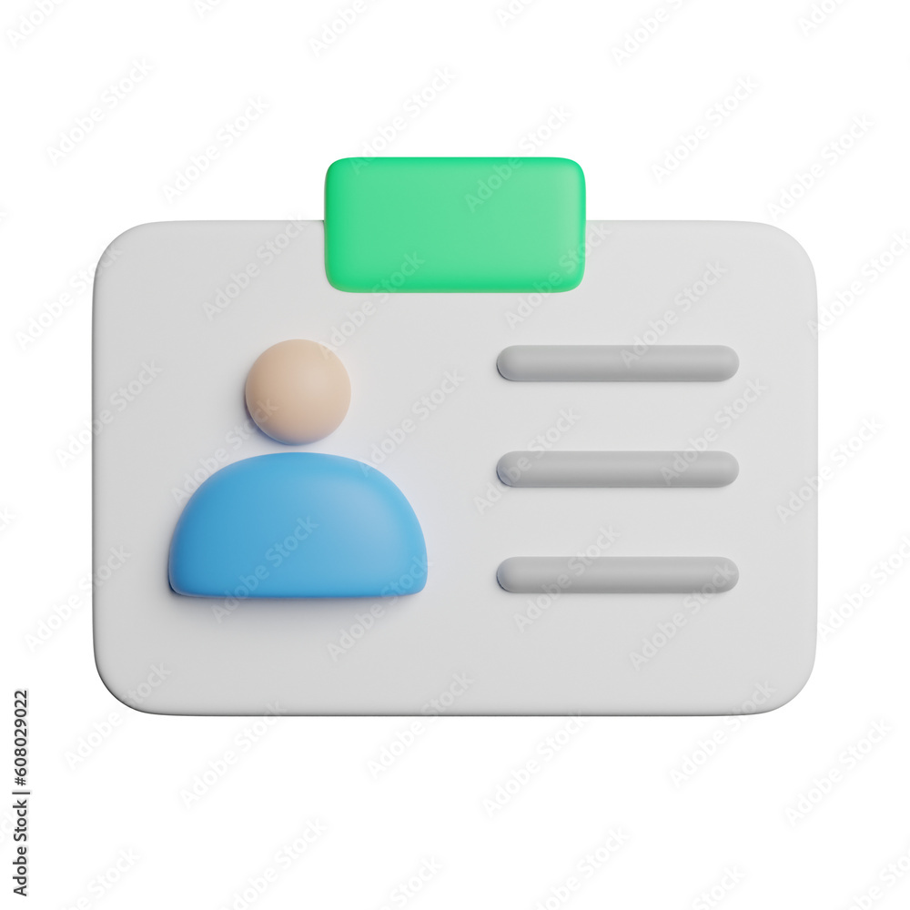 Name Card Identity Name Card Identity