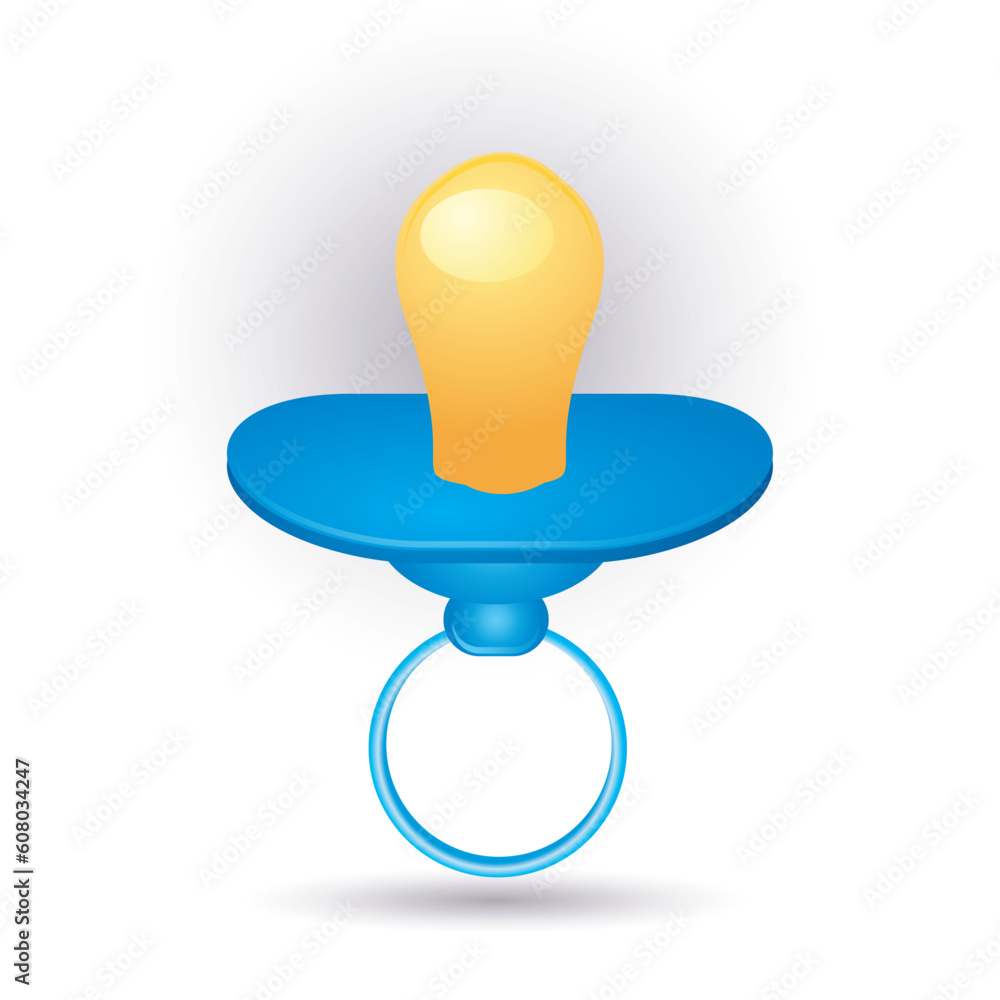 blue pacifier blue pacifier
