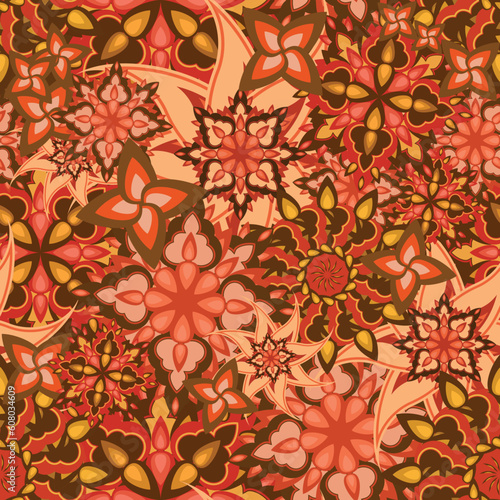 seamless floral texture, this  illustration may be useful  as designer work