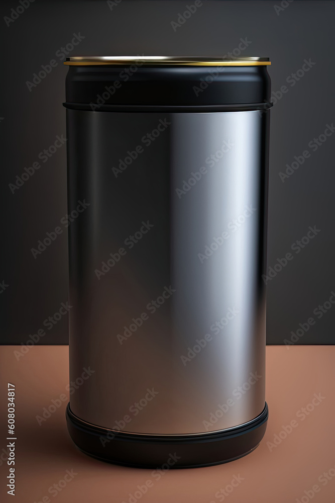 blank label bottle container mock up. ai illustration generated blank label bottle container mock up. ai illustration generated