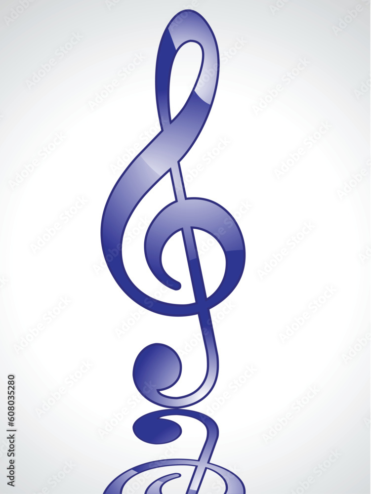 abstract blue glossy musical word vector illustration abstract blue glossy musical word vector illustration