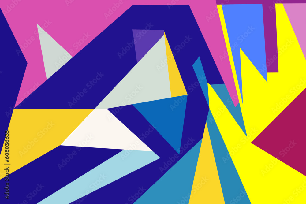 colorful simple abstract illustration design colorful simple abstract illustration design