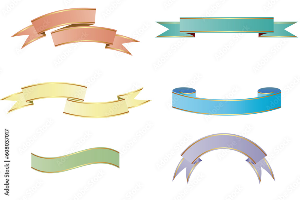 Obraz premium banner set