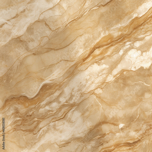 Hight resolution illustration of beige marble texture background. Ai Generated