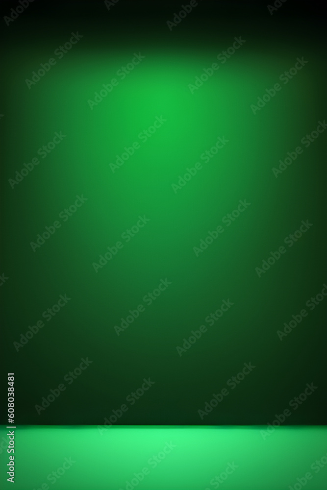 Abstract Green studio background for product presentation empty room with shadows. 3D-room with copy space
Abstract Green studio background for product presentation empty room with shadows. 3D-room with copy space