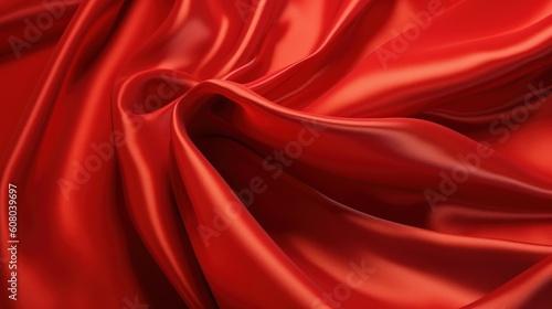 red silk background