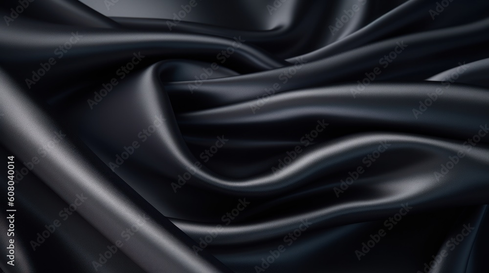 Obraz premium black satin background