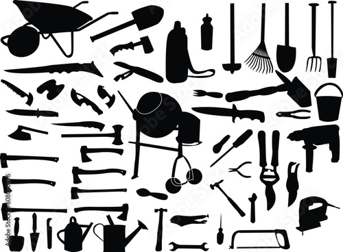 tools collection - vector