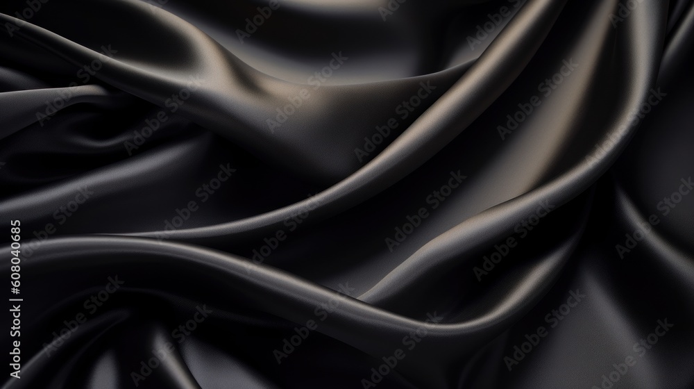 Obraz premium black silk background