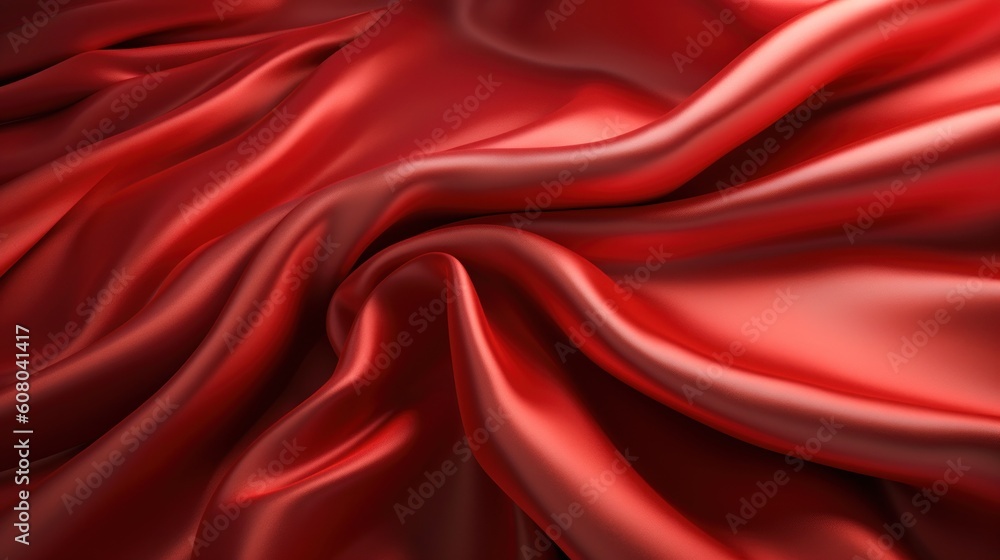 Obraz premium red satin background