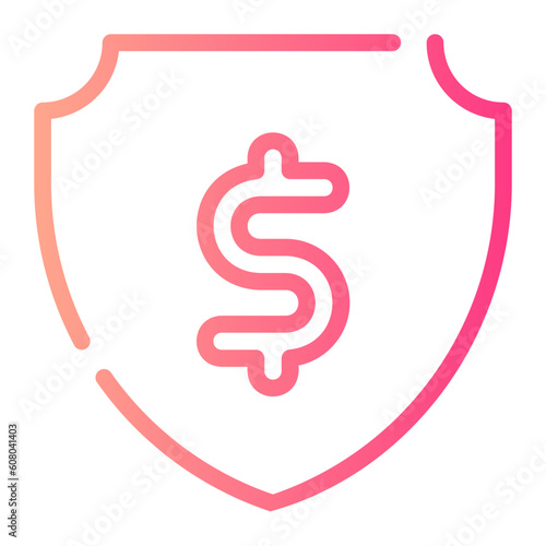 safety box gradient icon