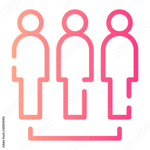 staff gradient icon