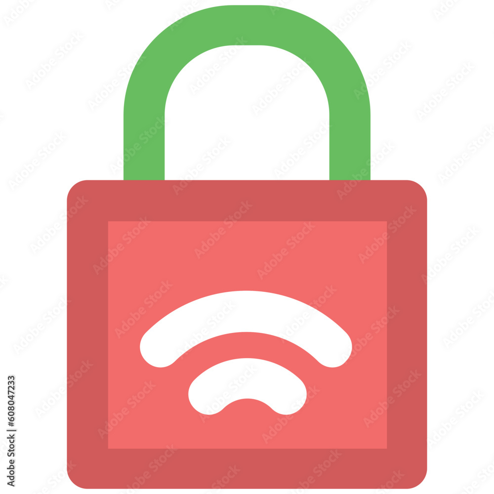 An icon of keylock is denoting the concept of protection An icon of keylock is denoting the concept of protection