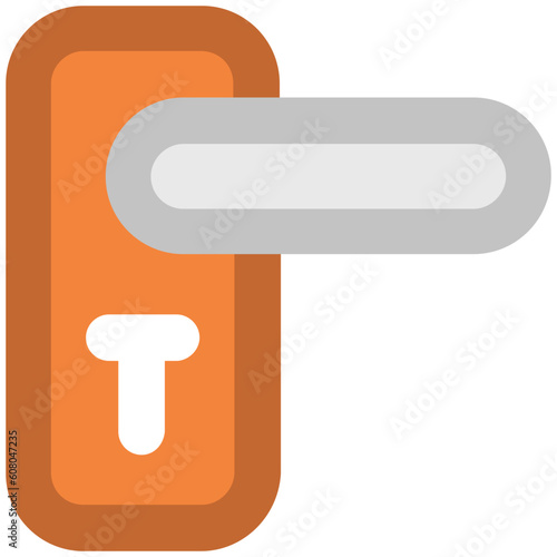 An icon of keylock is denoting the concept of protection 