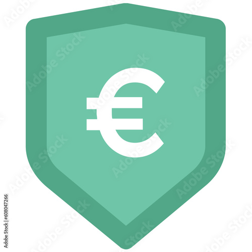 An icon of shield is showing the concept of protection 