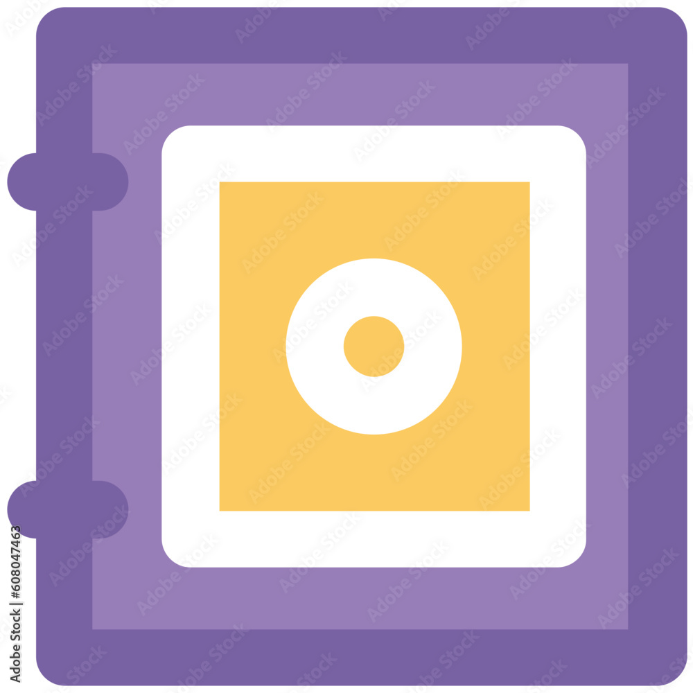 Catch a sight of this bank safe icon Catch a sight of this bank safe icon