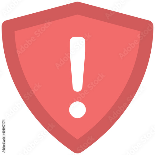 An icon of shield is showing the concept of protection 