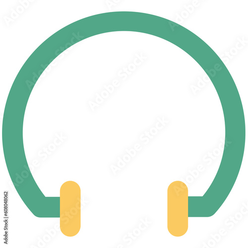 Customer service, icon of headphone 