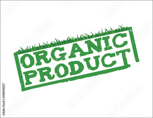 Organic Product sign in vector format