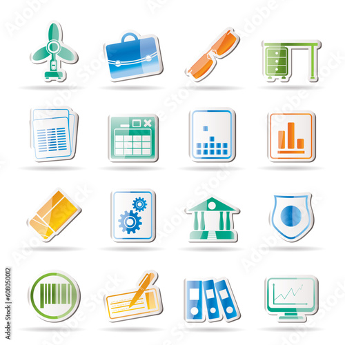Business and Office Icons - Vector Icon Set 2