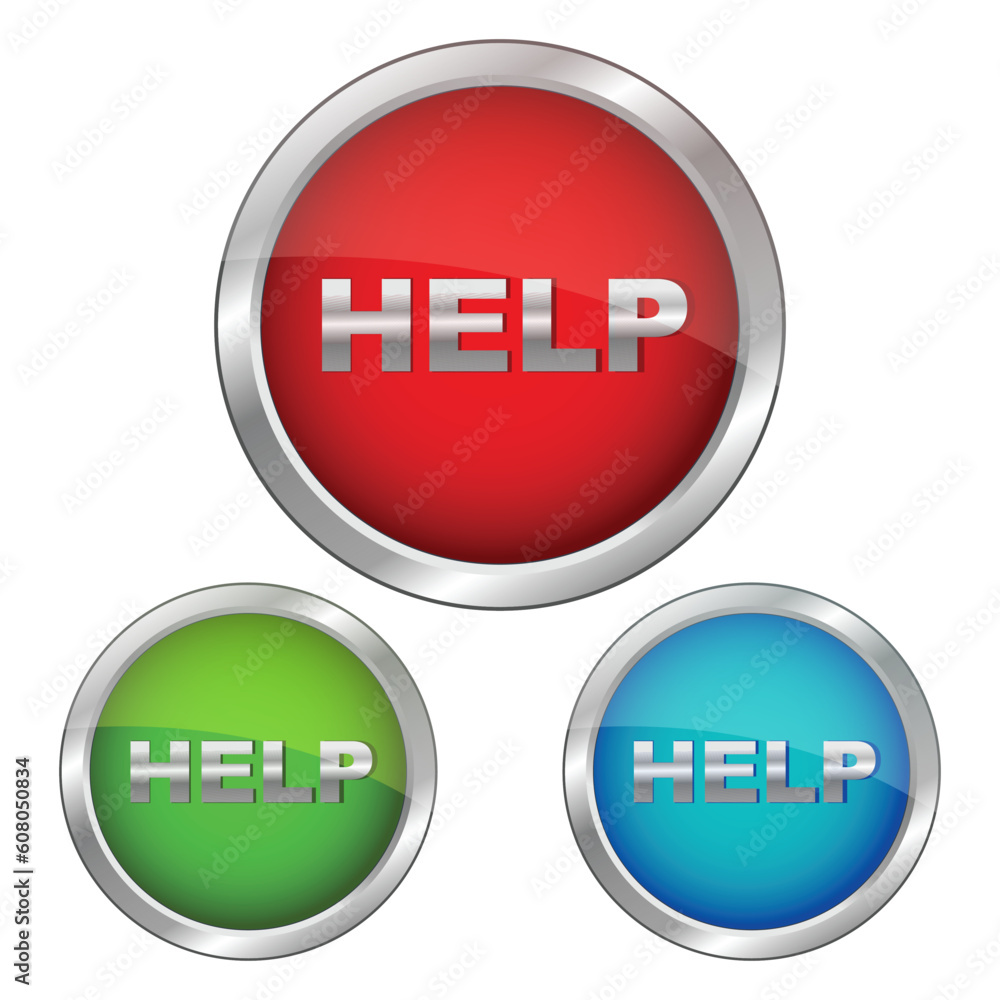 illustration of set of help icons on isolated background.. illustration of set of help icons on isolated background..