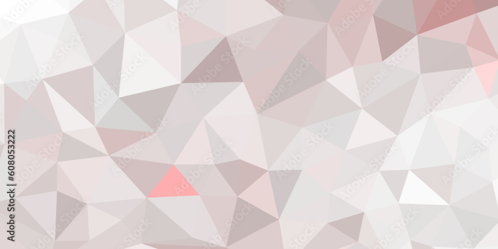 abstract red geometric background with triangles