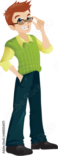 Casual Man Model