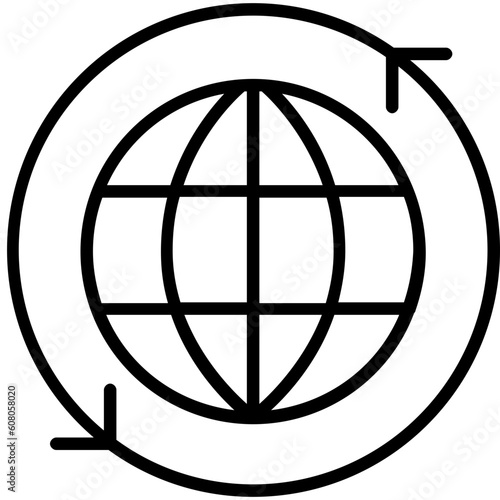 earth globe icon