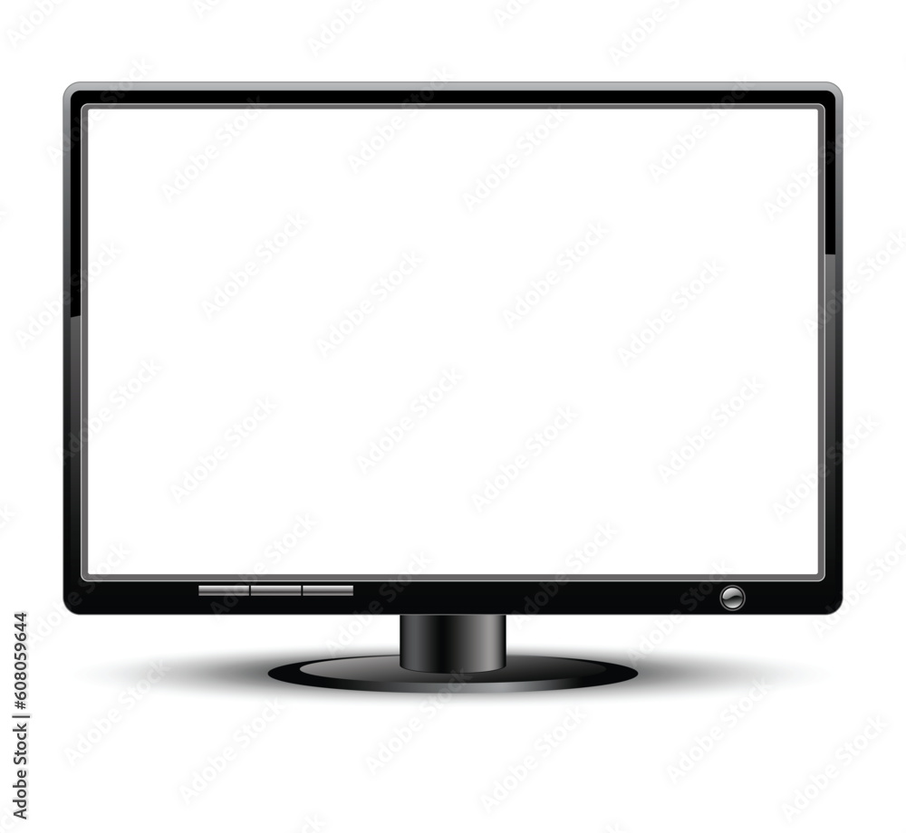 Fototapeta premium LCD panel, this illustration may be useful as designer work