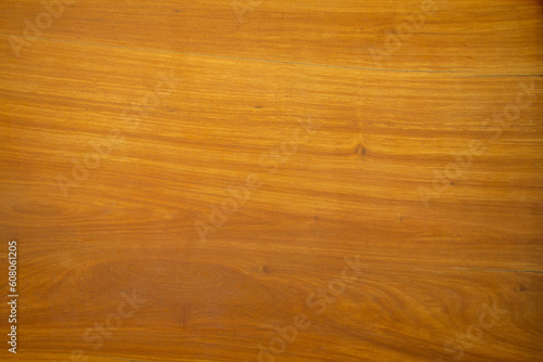 Brown wood texture background of tabletop seamless. Wooden plank old of table top view and board nature pattern. 