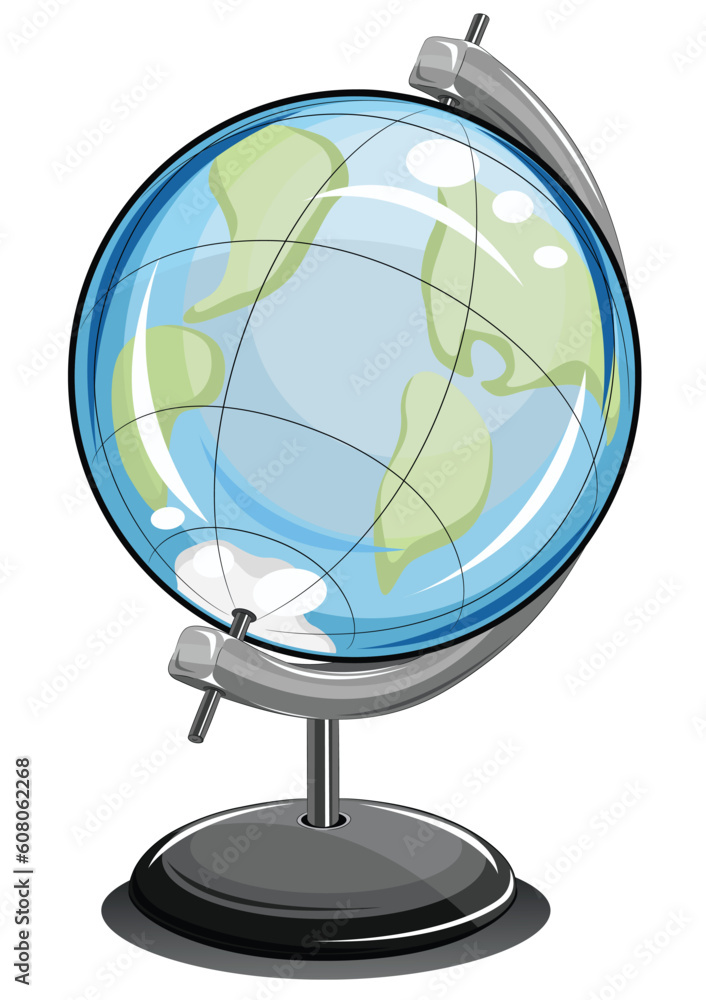 globe earthly ball - vector illustration globe earthly ball - vector illustration