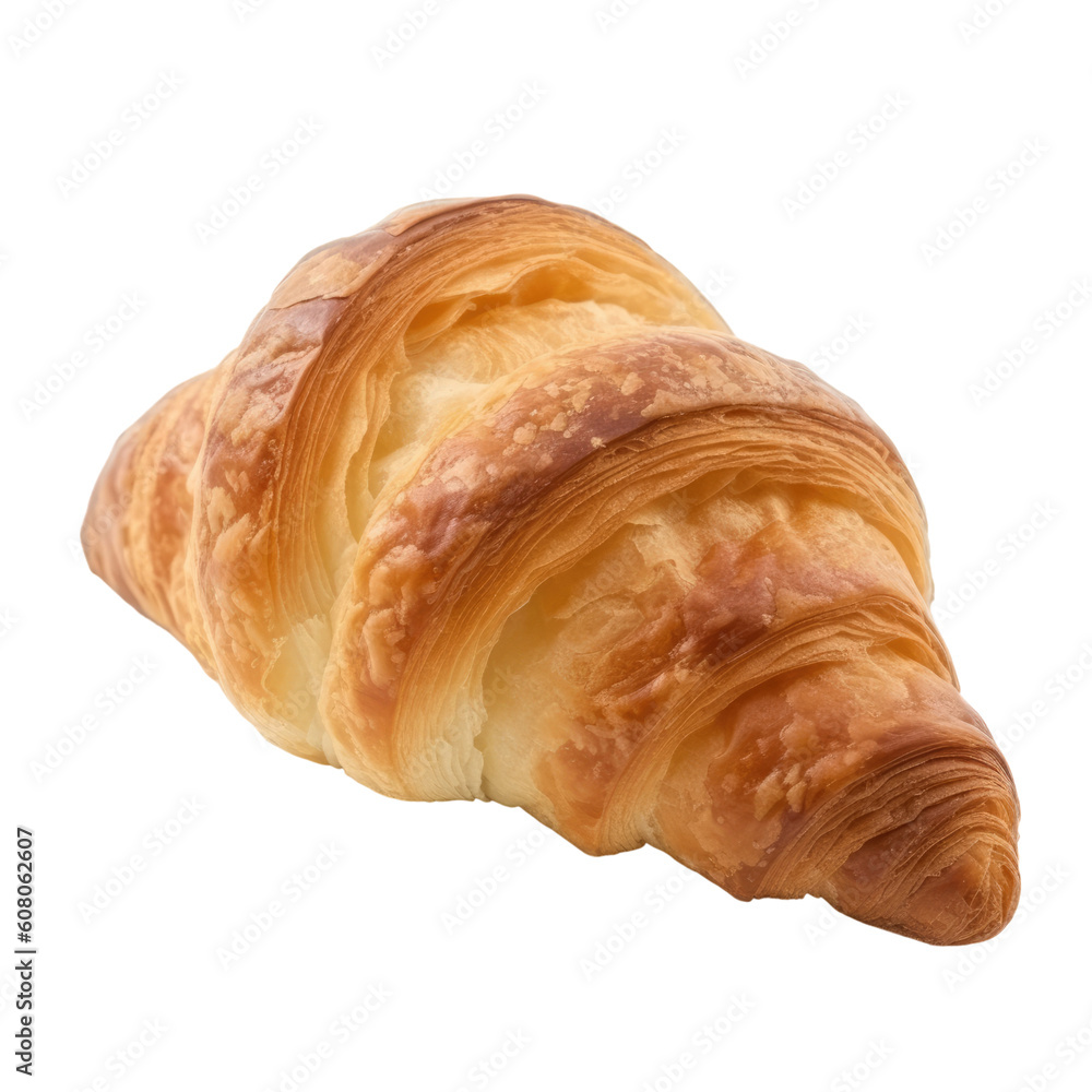 croissant isolated on a transparent background croissant isolated on a transparent background