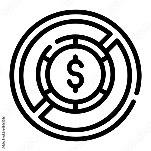 illegal Line Icon