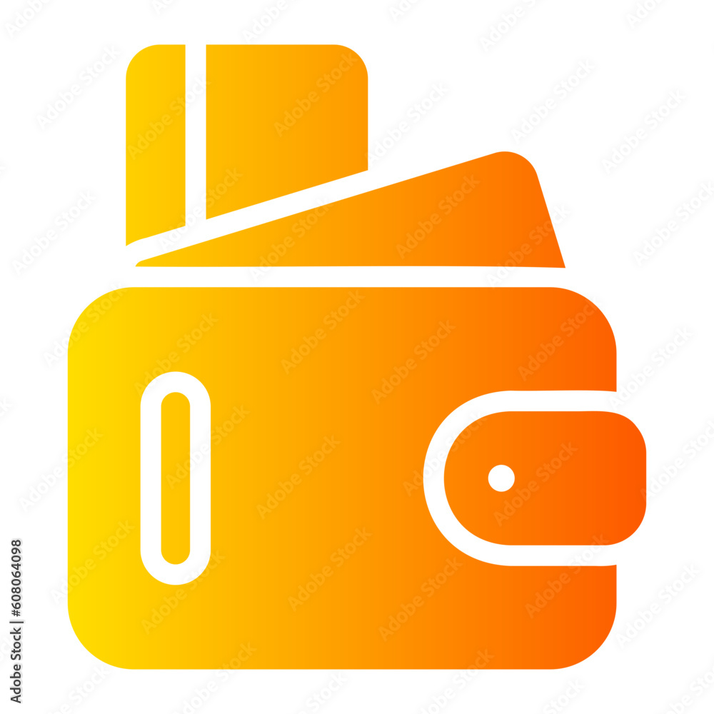 wallet Gradient icon wallet Gradient icon