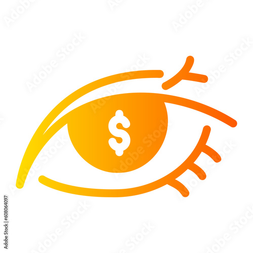 eye Gradient icon