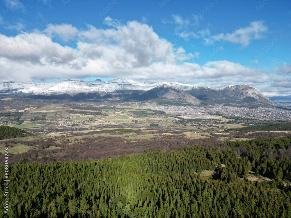 Obraz premium landscape with mountains