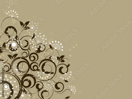 flower decoratively romantically abstraction illustration