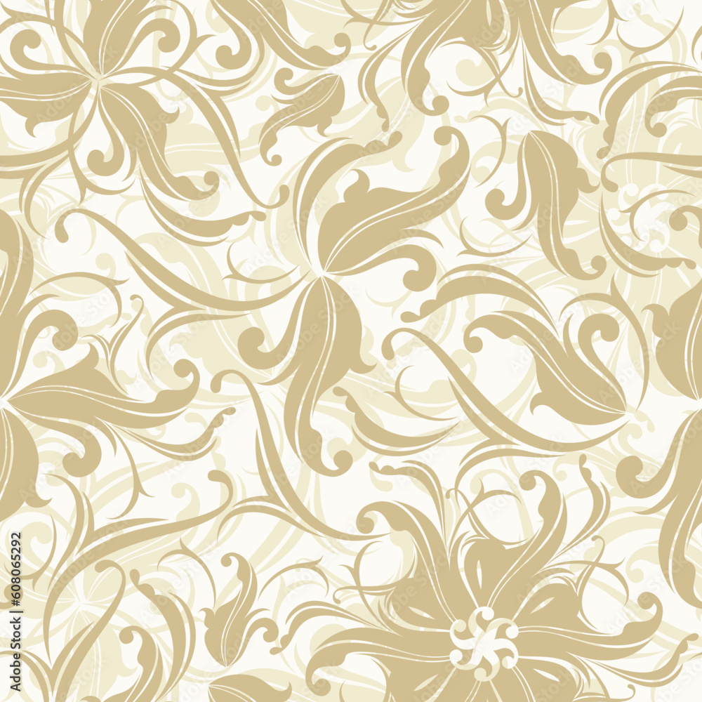 seamless floral texture, this illustration may be useful as designer work seamless floral texture, this illustration may be useful as designer work
