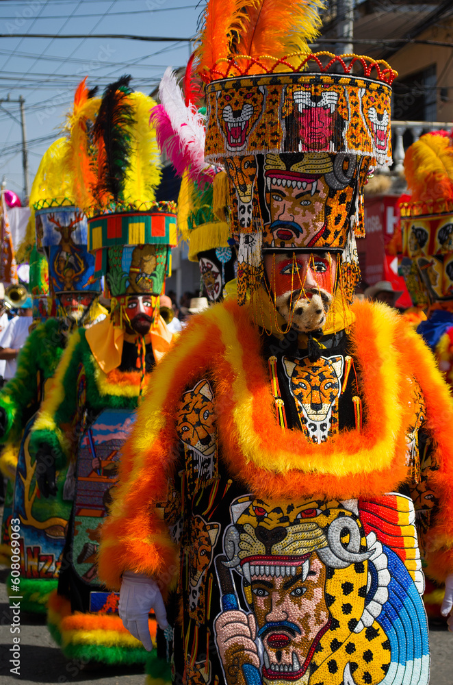 Fototapeta premium Chinelo. Carnaval Yautepec Morelos