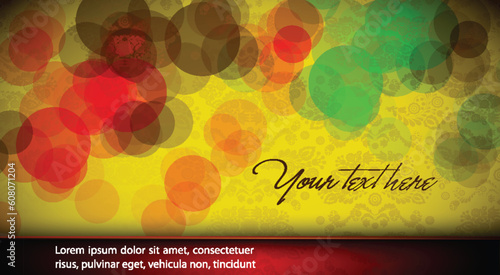 Abstract Vector Card | Background - AI10 Compatible EPS Format
