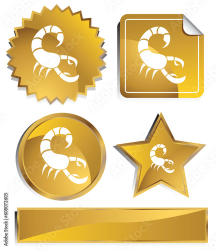 An image of the zodiac sign - scorpio.