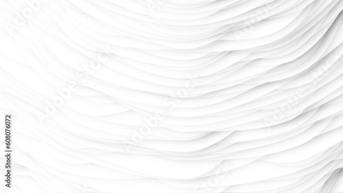 Fototapeta Naklejka Na Ścianę i Meble -  Line White texture. Gray abstract pattern surface. Wave wavy nature geometric modern. abstract pattern. line art hand-drawn. line gray to light gray. wave hair nature vintage on background white.